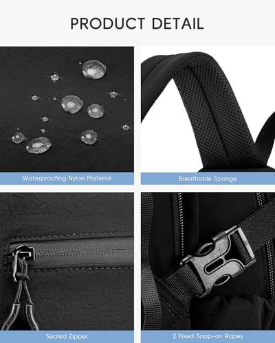 40x30x15cm Personal Item Bag 16x12x6 Travel Backpack Flight Approved with Anti-Theft Pocket Water-resistant Casual Daypack for Weekender Business Hiking, Grey - color: Grey