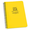 Rite in the Rain Weatherproof Side Spiral Notebook, 4.625" x 7", Yellow Cover, Universal Pattern (No. 373) | writing-pencils - color: Yellow, size: 1 Pack, style: Universal