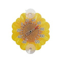 Taylor Silicone Suction Cup Thermometer - Sunflower Design - color: Yellow