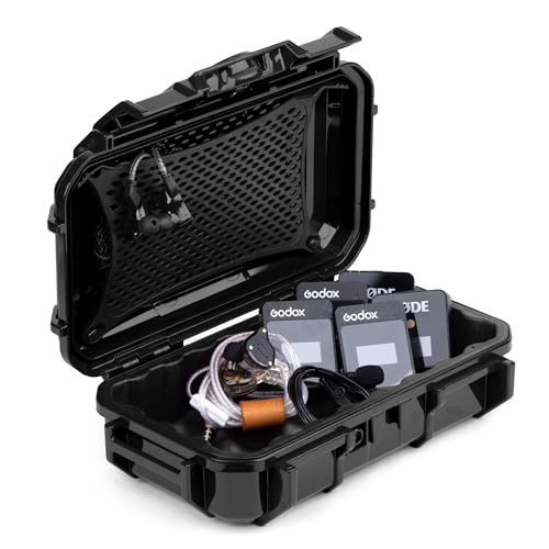 Evergreen | in Ear Monitor Protective Cases for IEM - Compatible with KZ ZS10 Pro, ZST, ZEX, AS10, AS16, ZSN Pro X, YINYOO, TANGZU, Moondrop, Shure SE215, Sennheiser, Airpods (56 Black) - color: Black, size: 56