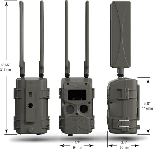 Cuddeback Tracks Black Flash LTC-3A LTE Cellular Trail Camera, 1 pack - style: Tracks Black Flash