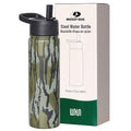 Wildkin Mossy Oak 22oz Kids Water Bottle – Leakproof, Vacuum-Insulated, Durable, Easy-Clean - Bottom Land - color: Mossy Oak Original Bottomland, size: 22 Oz