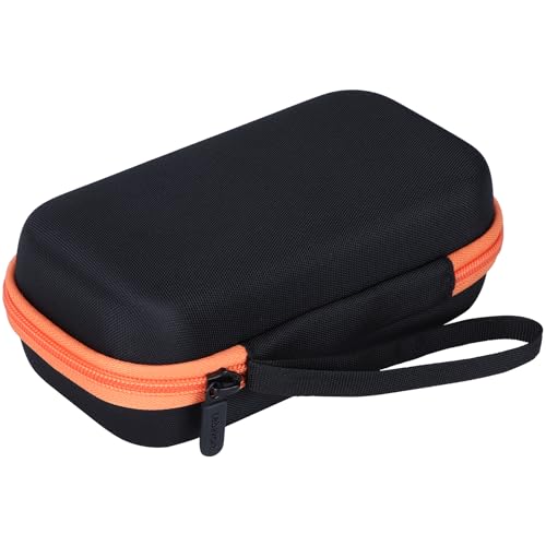 Lebakort Hard Case Compatible with Garmin GPSMAP 67 / 67i / 66i / 79sc / 65 / 86sci / 65s / 66s / 66st Button-Operated Rugged GPS Handheld (Black + Orange Case) - color: Black + Orange Case