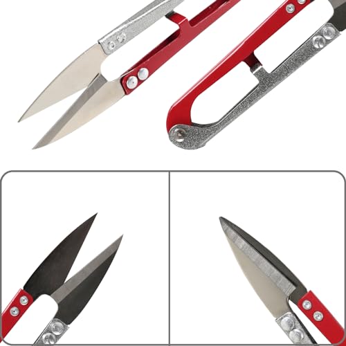 UCEC 12 PCS Thread Snips for Sewing Scissors Crochet Small Scissors Thread Cutter Yarn Cutter, 4.2" Sewing Snips Great for Stitch, Embroidery, Knitting, Mini DIY Supplie | 4.2" Sewing Snips for Stitch, Embroidery, Knitting & Crochet, Mini DIY Supplies wit