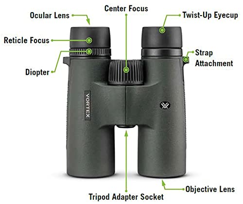 Vortex Triumph HD 10x42 Binoculars - color: Green, size: 10x42