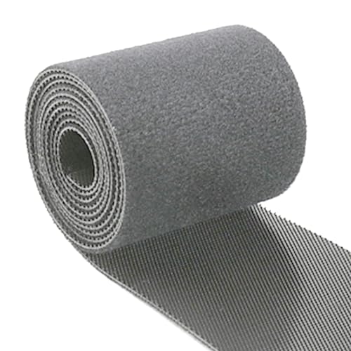 IFNOW Hook and Loop Cable Ties Electrical 32FT Reusable Fastening Tape Double-Sided Cable Ties Hook-and-Loop Management Tape Strength 2''/Width (Grey) - color: Grey