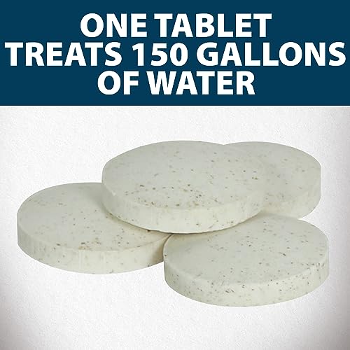 Airmax Stock Tank Defense Livestock Water Trough Cleaner Treatment, 6 Tabs | Clean drinking tanks for horse, cattle, goat & chicken with safe, easy-to-use tablet for farming & agricultural use - size: 6 Tablets