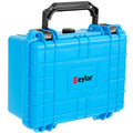Eylar Protective Camera Hard Case Water & Shock Proof w/Foam, TSA Standards 9.12 inch 7.56 inch 4.37 inch (Light Blue) - color: Light Blue