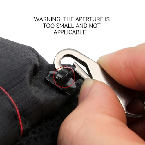 Replacement Metal Zipper Handle Mend Fixer Zipper Tab Repair for Luggage, Backpacks, Suitcases, Jackets, Purses, Handbags (16 PCS)