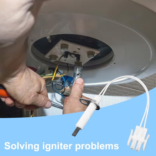 Furnace Ignitor Replacement, Hot Surface Igniter for Gas Furnace Igniters Upgraded Heater Direct Replacement Part Compatible with Goodman 0130F00008 and 0130F00008S