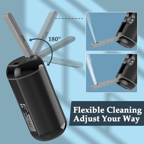Portable Bidet for Travel, Rechargeable Waterproof Sprayer, Black