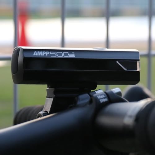 CATEYE AMPP USB Rechargeable Bike Light | Commuters, Road Cyclists & Mountain Bikers, Day & Night Riding Modes, IPX4 Waterproof, Tough & Durable - style: Ampp500s