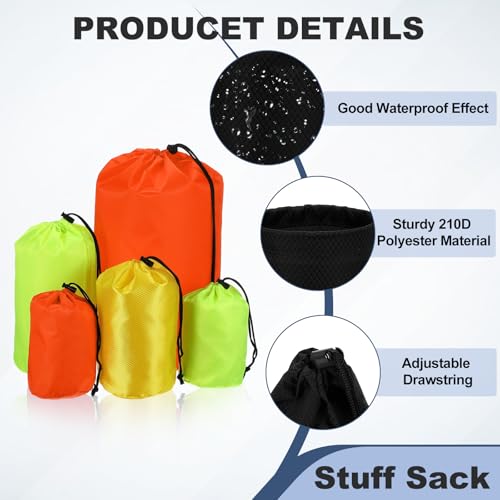 Drawstring Bag with Toggle Cinch Sack and Ditty Pouch Durable Ditty - color: Black, size: 4x8inch