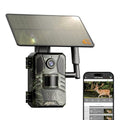 Loatos Trail Camera, Cellular Trail Camera with AI Animal Detection, Game Camera Built-in SIM Card 4G Unlimited Data Plan 2K Live View Game Cameras with Night Vision Motion Activated Waterproof IP66