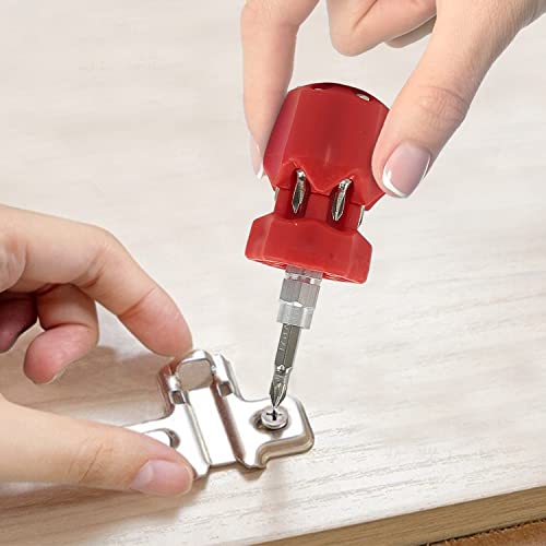 KU-20003 3-Piece 7 In 1 Stubby Multi-Bit Drivers Pocket Precision Screwdriver Set EDC Tool Kit
