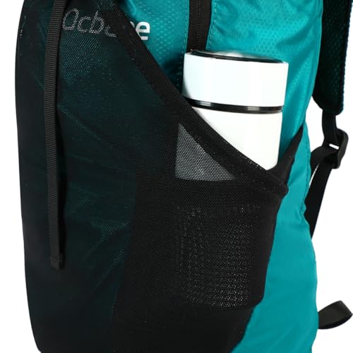 Ultra Lightweight Foldable Backpack,Water Resistant Small Packable Hiking Daypack Outdoor Camping Travel Bag - color: Green, size: 15L