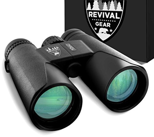 E Tronic Edge Binoculars for Adults - Professional for Bird Watching, Hunting, Hiking & Travel - Compact for Men and Women - Strap and Case Included - style: Deluxe