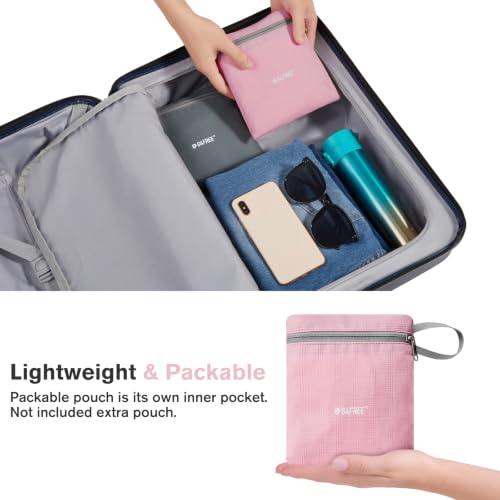 G4Free 10L/15L Hiking Backpack Lightweight Packable Hiking Daypack Small Travel Outdoor Foldable Shoulder Bag - color: Pink Checkered, size: 10L