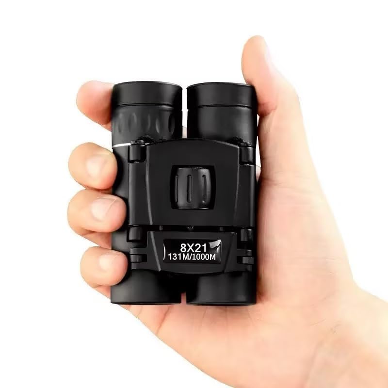 1 mini Portable Binoculars with Mobile Phone Adapter, Compact and Portable, Suitable for Bird Watching, Concerts, theaters, Travel and Various