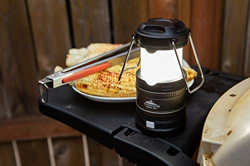 Cascade Mountain Tech Pop-Up IPX4 Water-Resistant LED Lantern with 4 Light Modes - 3 Pack - size: 3 Pack, style: Multi-Mode Pop-Up Lantern (3-pack)