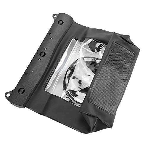 Universal Dving Case Bag,20M Portable Underwater Photograpy Housing Cage for DSLR Cameras Dving Case(Black)