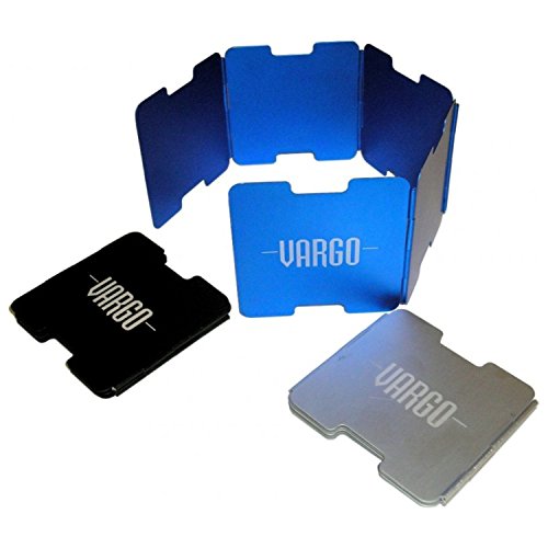 Vargo Aluminum Windscreen (Natural) for Backpacking and Camping Stoves