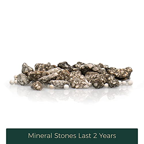 Santevia Mineral Stones Replacement | Adds Healthy Minerals & Alkalinity | Improves Water Taste | Lasts 2 Years