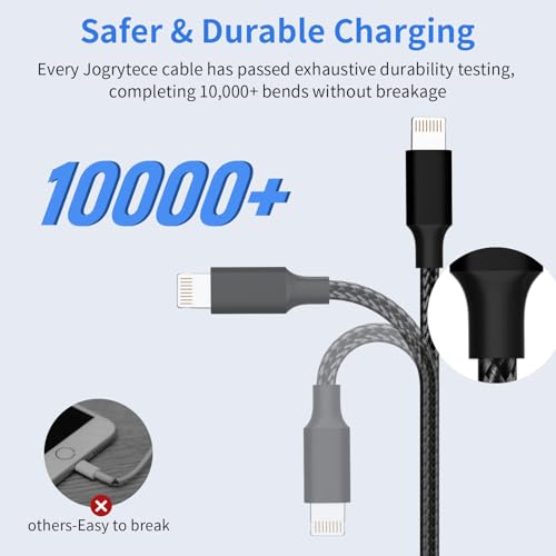 3 in 1 Multi Charging Cable, USB Cable Universal Charger, 2Pack 4FT | Phone Charger Cord with Type-C, Micro USB, L Port, Travel Charger for iPhone 17-8/Android, Travel Camping Essentials - color: Black