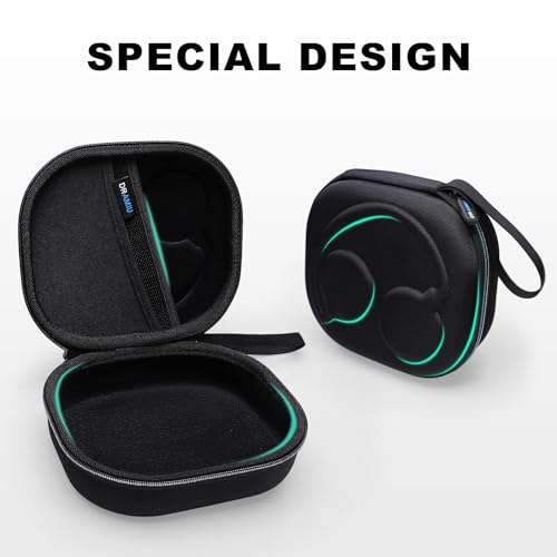 Hard Case for Bose QuietComfort, QC, QC 45 Headphone, Black | Compatible with Bose QC Ultra, QC 35, QC 35 II, QC45 SE, QC SE Over Ear Noise Cancelling Headphones, Travel Storage Bag - color: Black