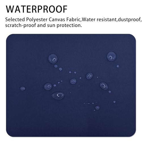 Gheeidau Canvas Repair Patch 9×11 Inch 3Pcs Waterproof Self-Adhesive Fabric Repair Patch for Tents,Boat Cover,Pop Up Canopy,Patio,Bags,Car Seats,Sofas,Furniture Cover(Navy) - color: Navy