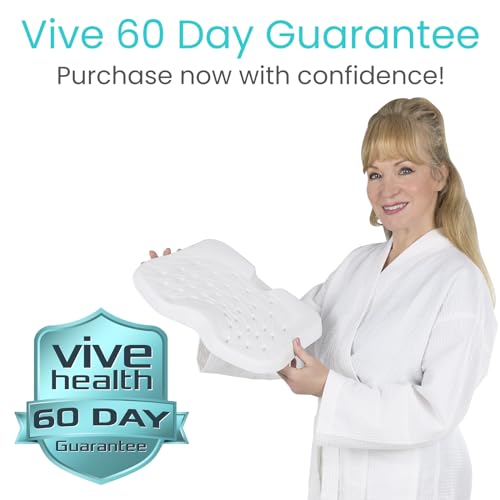 Vive Shower Seat Cushion - Comfortable Support for Pain Relief