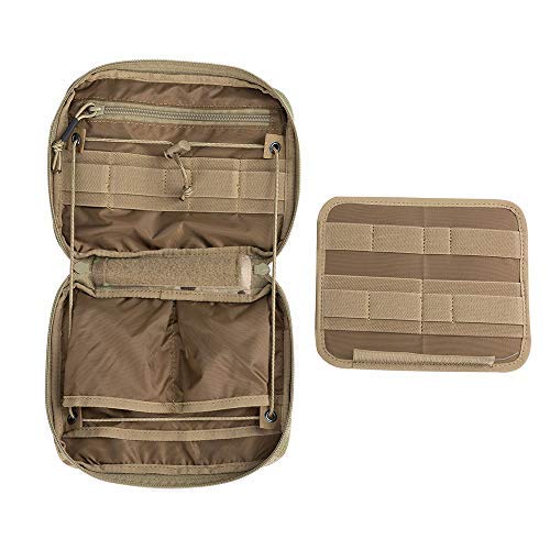 EXCELLENT ELITE SPANKER Molle Admin Pouch Tactical EDC EMT Utility Tool Pouch Medical Organizer Bag Modular Pouches Waist Pouch - color: Multicam