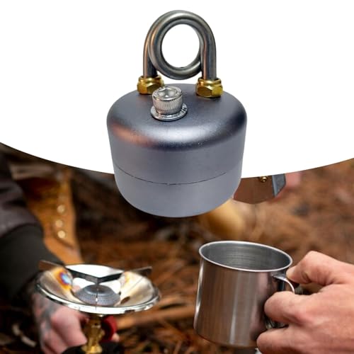 Camp Furnace Alcohol Furnace Efficient Compact Stainless Steel Alcohol Burner Spirit Burner for Trips Commercial Outdoor BBQ - color: Silver