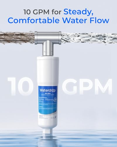 Waterdrop AP431 Replacement Cartridge for Aqua-Pure® AP431, 1 Pack | Hot Water Scale Inhibitor for Aqua-Pure® AP430SS, Prevent Scale Accumulation and Protect Water Heaters - size: 1 Count (Pack of 1)