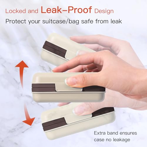 Quatish Leakproof Bar Soap Holder Dish with Lid for Shower, Portable 1 Pack Travel Soap Case Box for Gym, Camping, Hiking, Outdoor Use, Travel Size Toiletries Essentials, Keeps Soap Dry, Brown - color: Brown