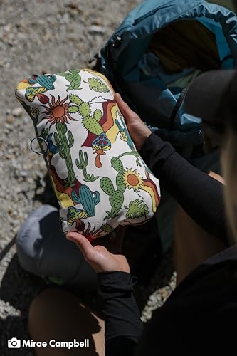 Therm-a-Rest Compressible Cinch Camping and Backpacking Pillow, Regular - 14 x 18 Inch, Desert - color: Desert, size: Regular - 14 x 18 Inch