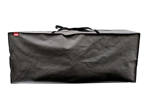 Outdoor Rectangular Cushion Storage Bag, Protective Zippered Storage Bags with Handles, 60"X20"X28" Dark Grey - color: Dark Grey, size: 60"X20"X28"