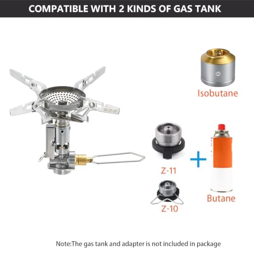 CAMPINGMOON Stove Compact Foldable