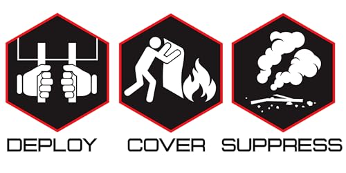 1080 Pack 40”x40” Fire Blanket for Home & Kitchen - Firemen Essential Stuff | Emergency Fire Blankets for Home & Kitchen for Survival - Home House Safety Supplies kit Must Haves - Firemen Safety Gifts - size: 1080 Pack