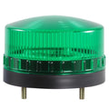 Industrial Round Beeper Warning Light D-5061-J Green AC 110V-120V 75dB Flashing - color: Green Flashing, style: 110V