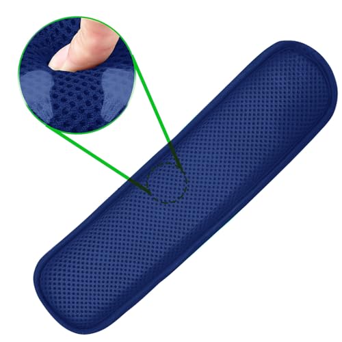 ZINZ Universal Shoulder Pad with Ultra Thick Cushion for Bag Luggage Bag Crossbody, Plus Long & Anti-Slip & Breathable,Blue - color: Blue