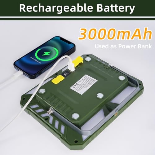 3000LM Camping Lights, Rechargeable Camping Lantern for Power Outages, - size: X-Large