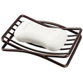 Soap Dish for Shower Bathroom Bar Soap Holder, Stainless Steel Self-draining Sponge Holder for Kitchen Sink Bathtub, Easy Cleaning Quick Dry, Bronze - color: Bronze-1 Pack