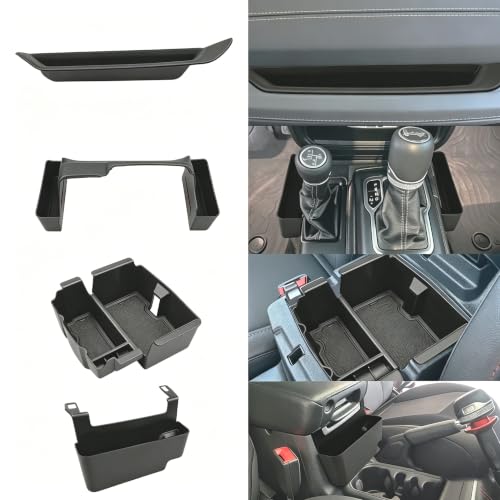 Zxiaochun 4PCS Center Console Organizer for 2024-2026 Wrangler JL/JLU/4XE - size: FOR 2024-2026 Wrangler JL