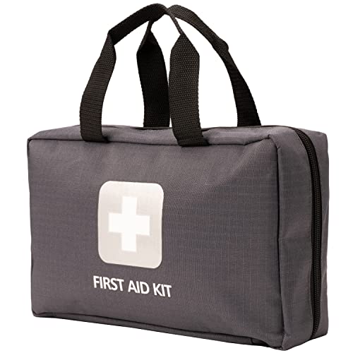 Thrive Hospital Grade First Aid Kit, 291 Pieces, Emergency Supplies | Medical Supplies For Home, Car, Trucks, Camping, Hiking, Travel, Sports And Hunting Emergencies - style: 291 Piece - Grey
