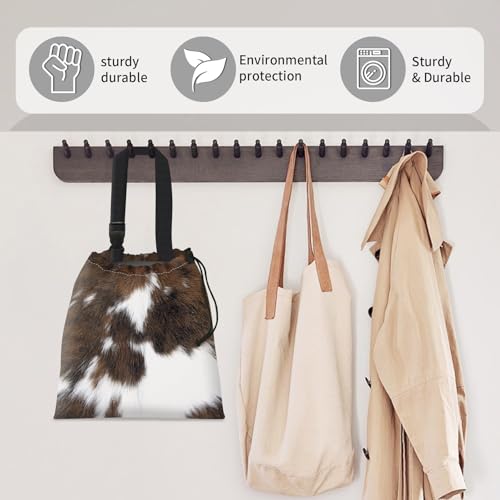 Car Trash Bag Large Hanging Can for Back of Seat, Cute Waterproof Car Garbage Bag for Vehicle, Travelling, Outdoor Cute Cowhide Print - color: Cute Cowhide Print