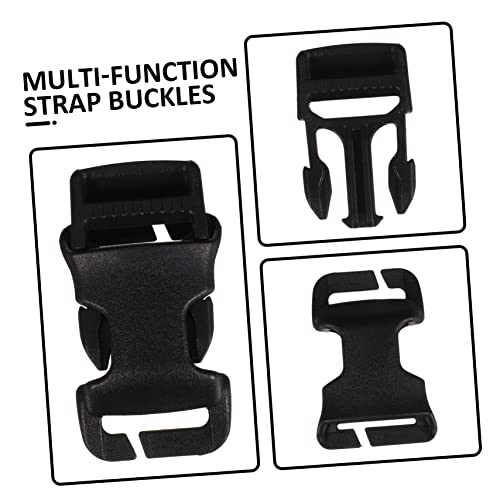EXCEART Backpack Replacement Buckle Detachable Side Release Buckle Clips Pom Backpack Buckles for Hiking Baby Bag Sports Gear 2.75 X 1.49 X 2.12 in 6 Pack