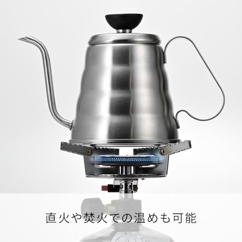 Hario Outdoor V60 Buono Metal Drip Kettle, 700ml, Silver - style: Drip Kettle