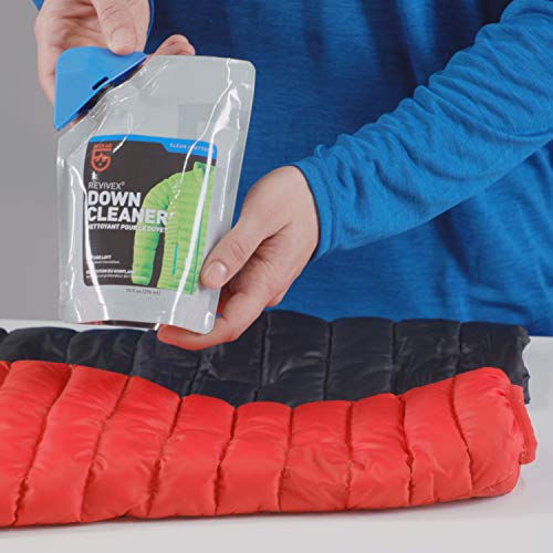 GEAR AID Revivex Durable Water Repellent (DWR) Spray for Waterproofing, Restoring Performance on Nylon Jackets, Gore-TEX, Paddle, Snow and Camping Gear, Various