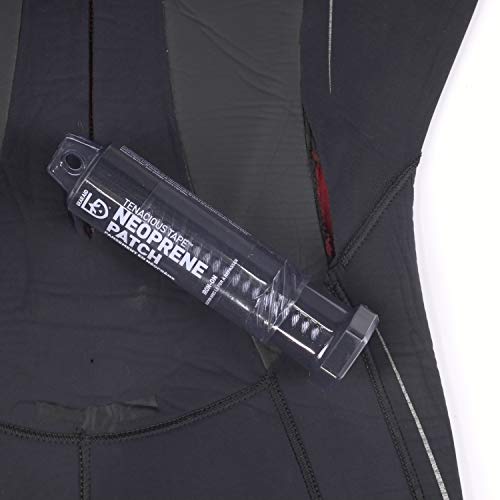 GEAR AID Wetsuit Repair Kit with Iron-On Neoprene Patch and Glue, Fix Seams and Tears - style: Wetsuit Repair Kit (Patch + Adhesive)